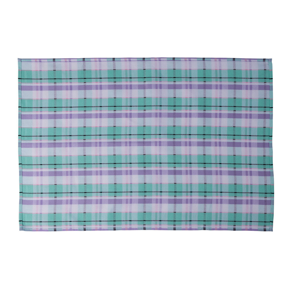 Tea viskestykke, tern - mønstret